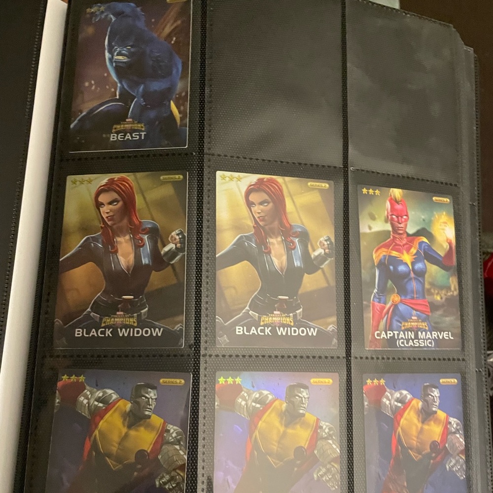 40 Dave & Buster's Marvel Contest of Champions Series 2 Cards Non-Foil.